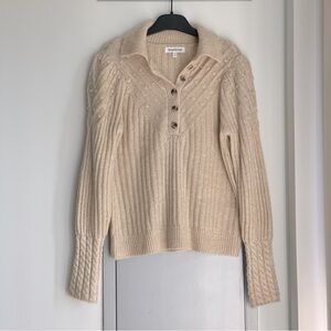 HEARTLOOM Women's Cream Sweater